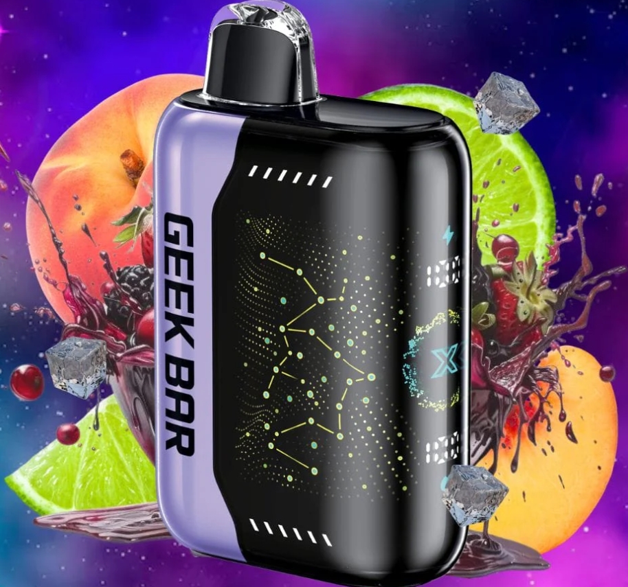 The Ultimate Flavor Fantasy: Unpacking the GEEK BAR PULSE X 25000 Puffs Vape in Raspberry Peach Lime